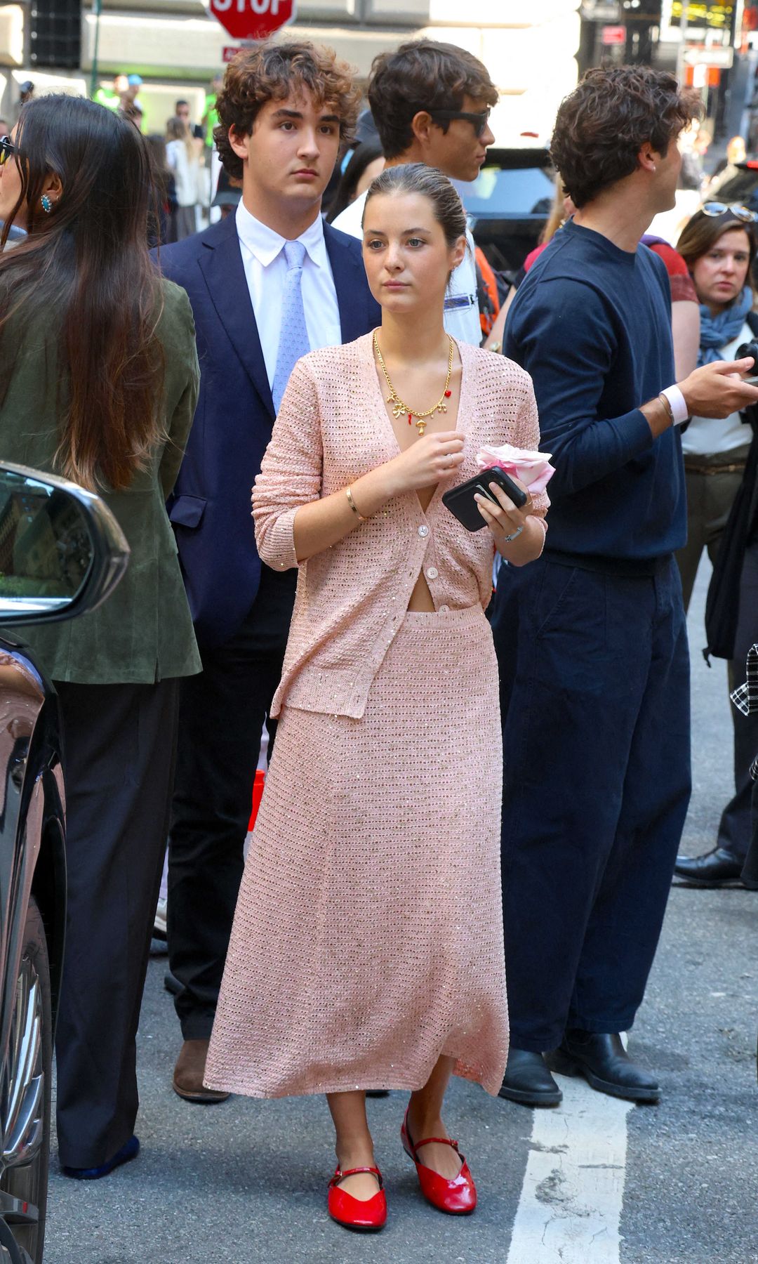 Olimpia Baez Herrera durante la Semana de la Moda de Nueva York en Nueva York, NY el 9 de septiembre de 2024.