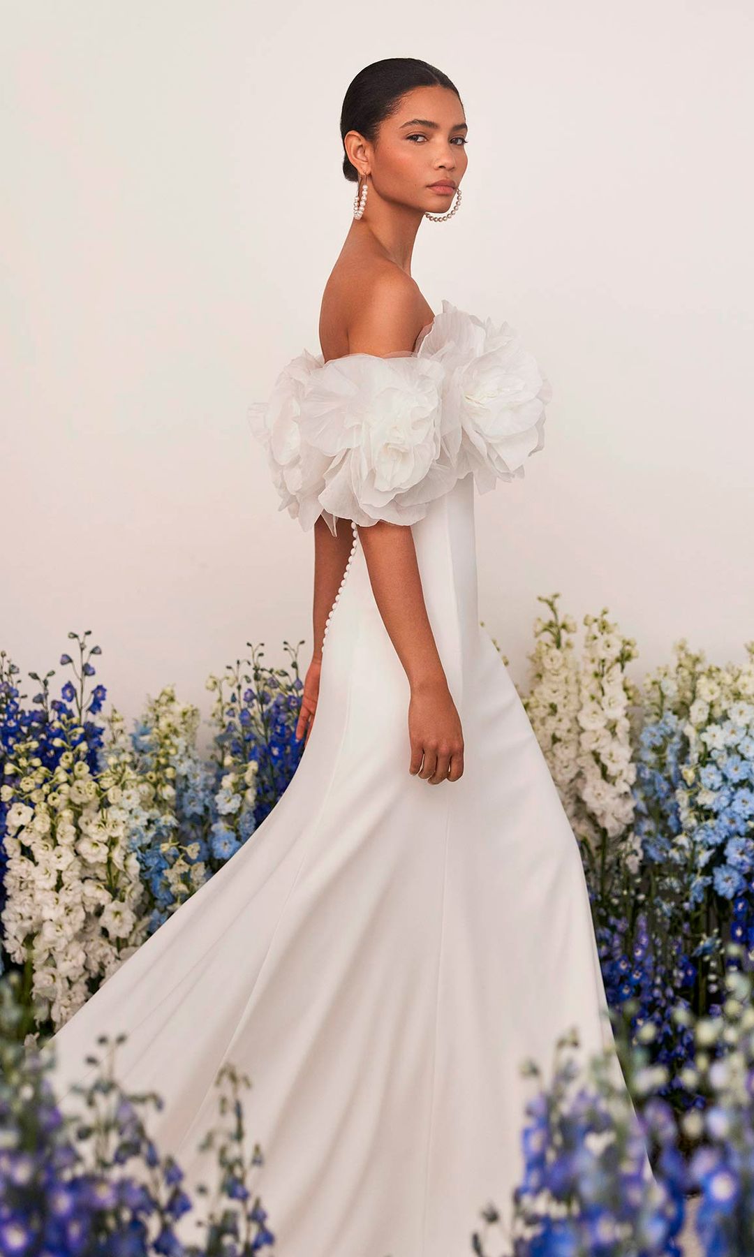 Vestido de novia palabra de honor Rosa Clará