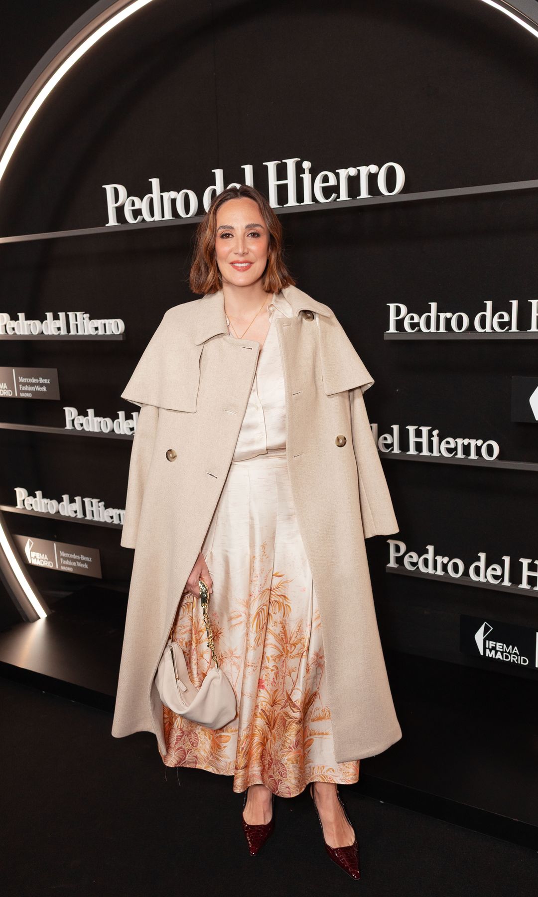 Tamara Falcó en el desfile de Pedro del Hiero