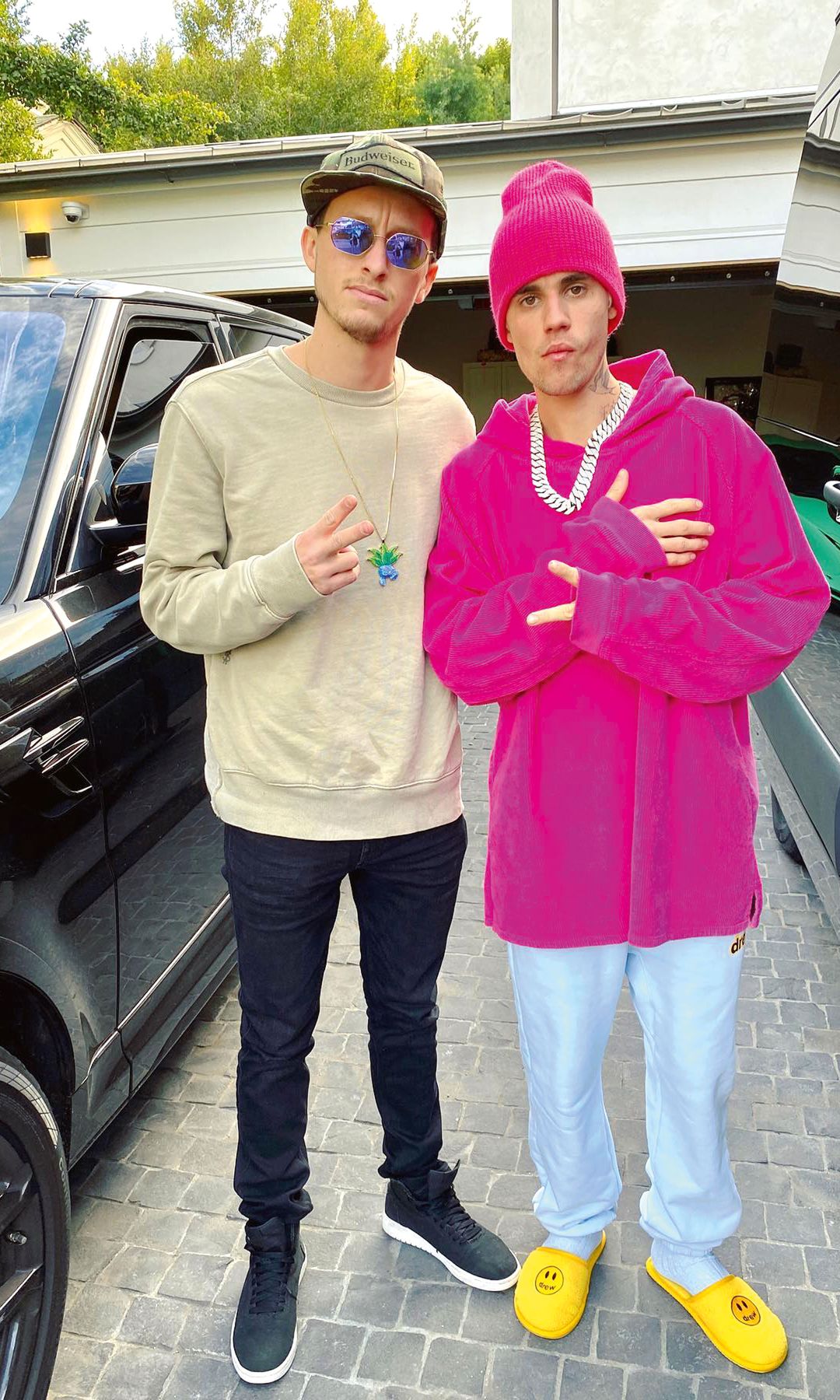 Justin Bieber con Dan Life