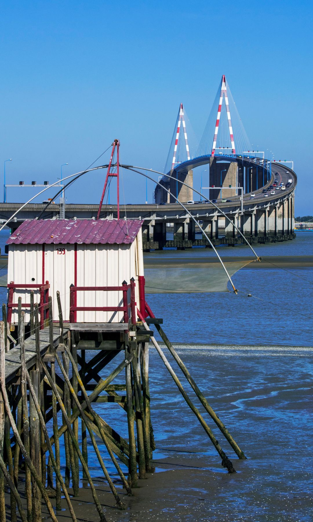 Puente de Saint-Nazaire, Loira, Francia