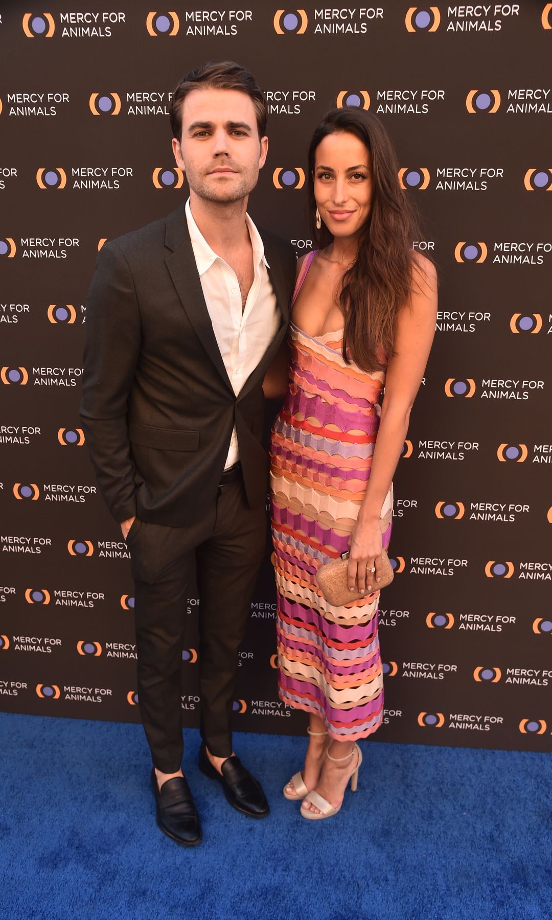  Paul Wesley e Inés de Ramon en 2019