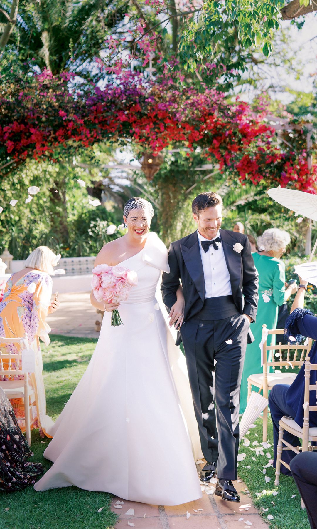 HOLA 4185 BODA DE GARBIÑE MUGURUZA Y ARTHUR BORGES