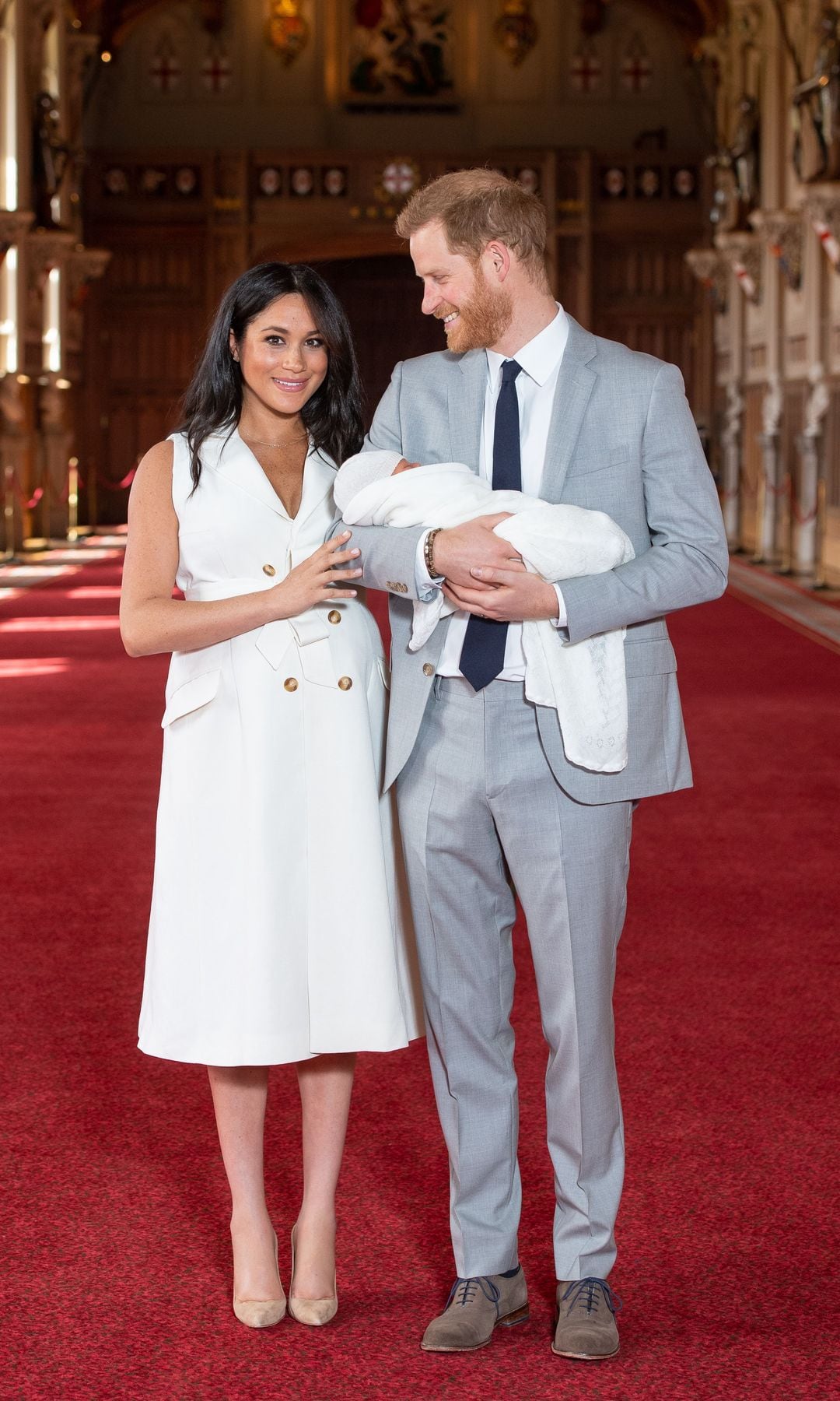 Meghan Markle y el príncipe Harry presentan a su primer hijo en 2019