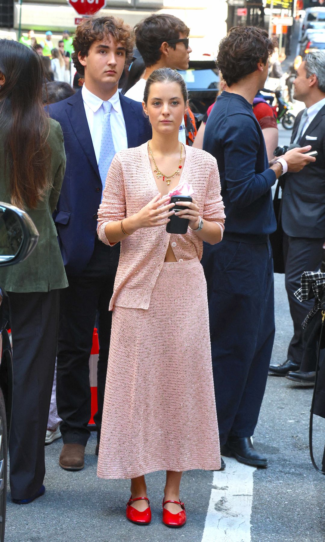 Olimpia Baez Herrera durante la Semana de la Moda de Nueva York en Nueva York, NY el 9 de septiembre de 2024.