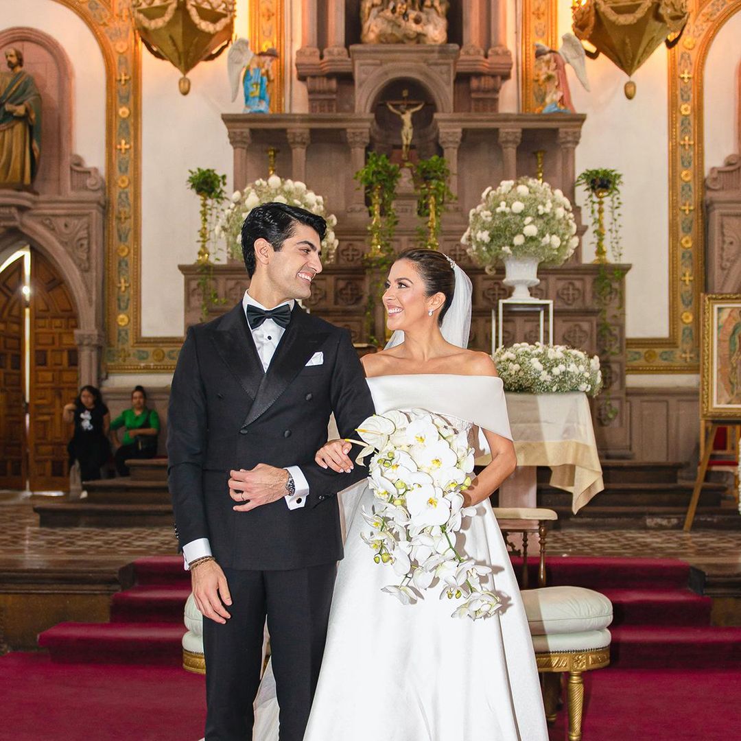 Anuar y Maity se casaron en la Iglesia San José El Calvario en Cuernavaca, México