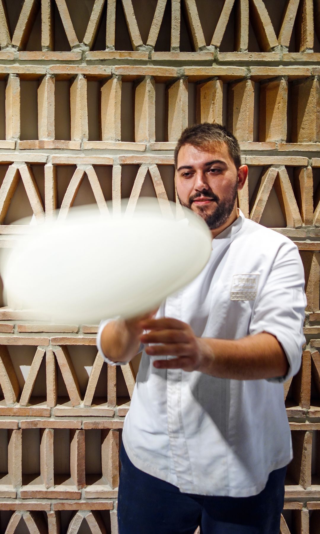 Pizzero del restaurante L'horta cuina conscient, La Vall d'Uixó , Castellón