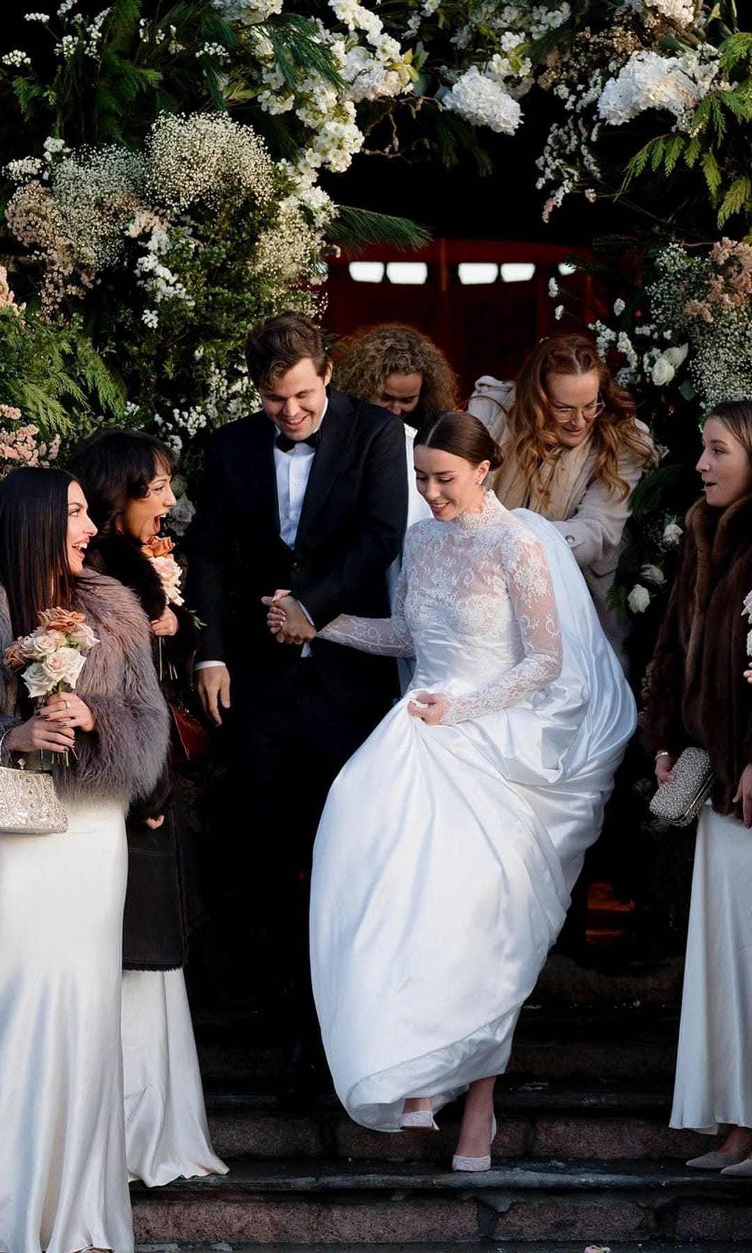 Boda Magnus Carlsen y Ella Victoria Malone