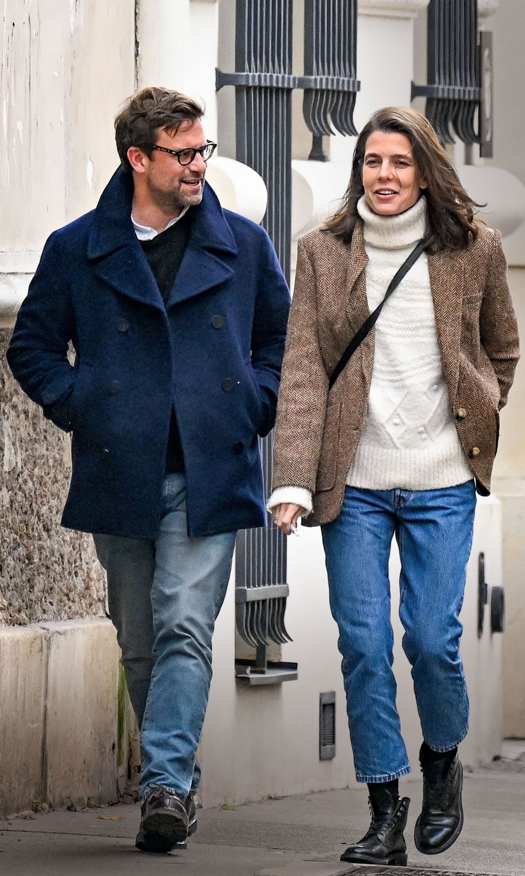 Carlota Casiraghi y Nicolas Mathieu juntos en París