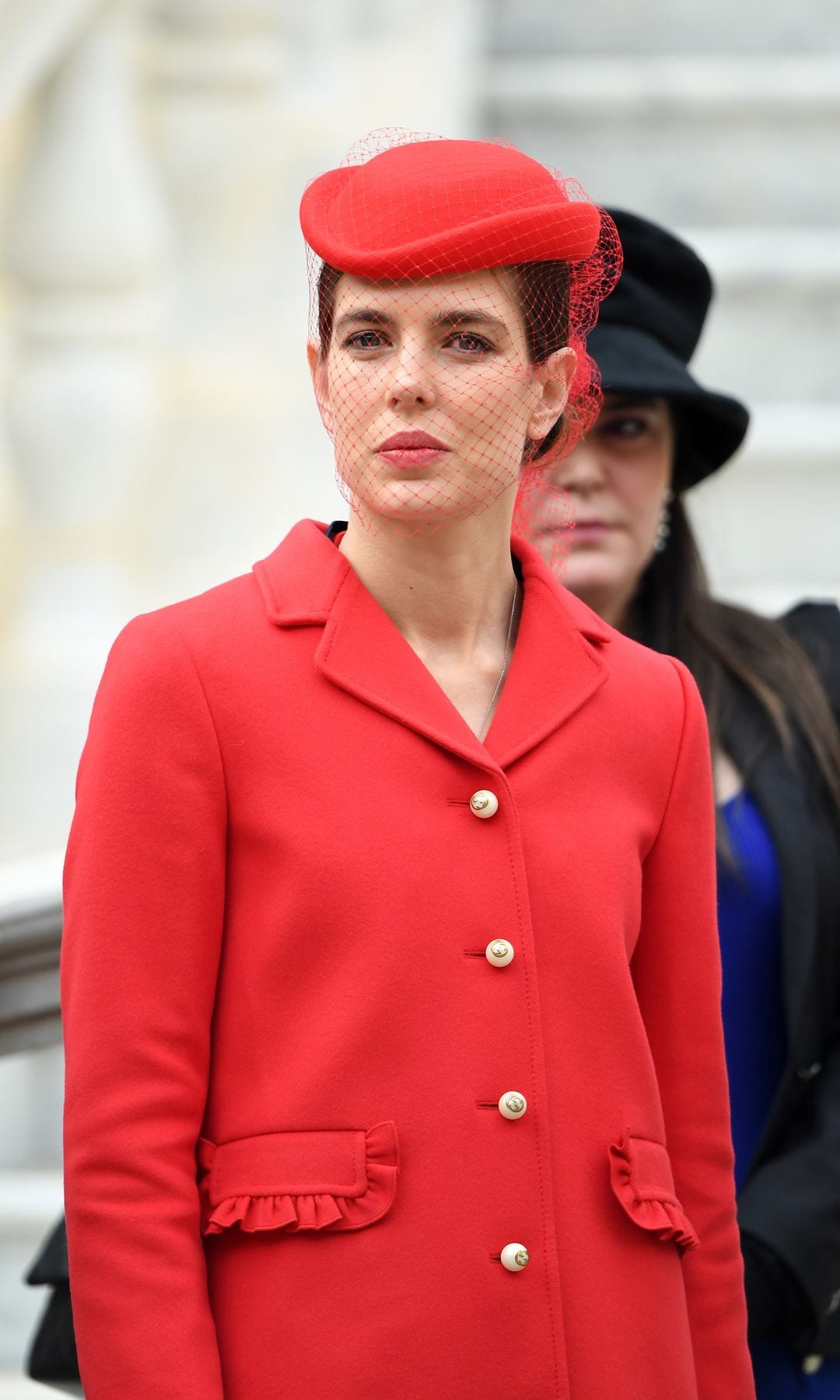 Charlotte Casiraghi asiste a las celebraciones del Día Nacional de Mónaco en el patio del Palacio de Mónaco el 19 de noviembre de 2016 en Mónaco, Mónaco.