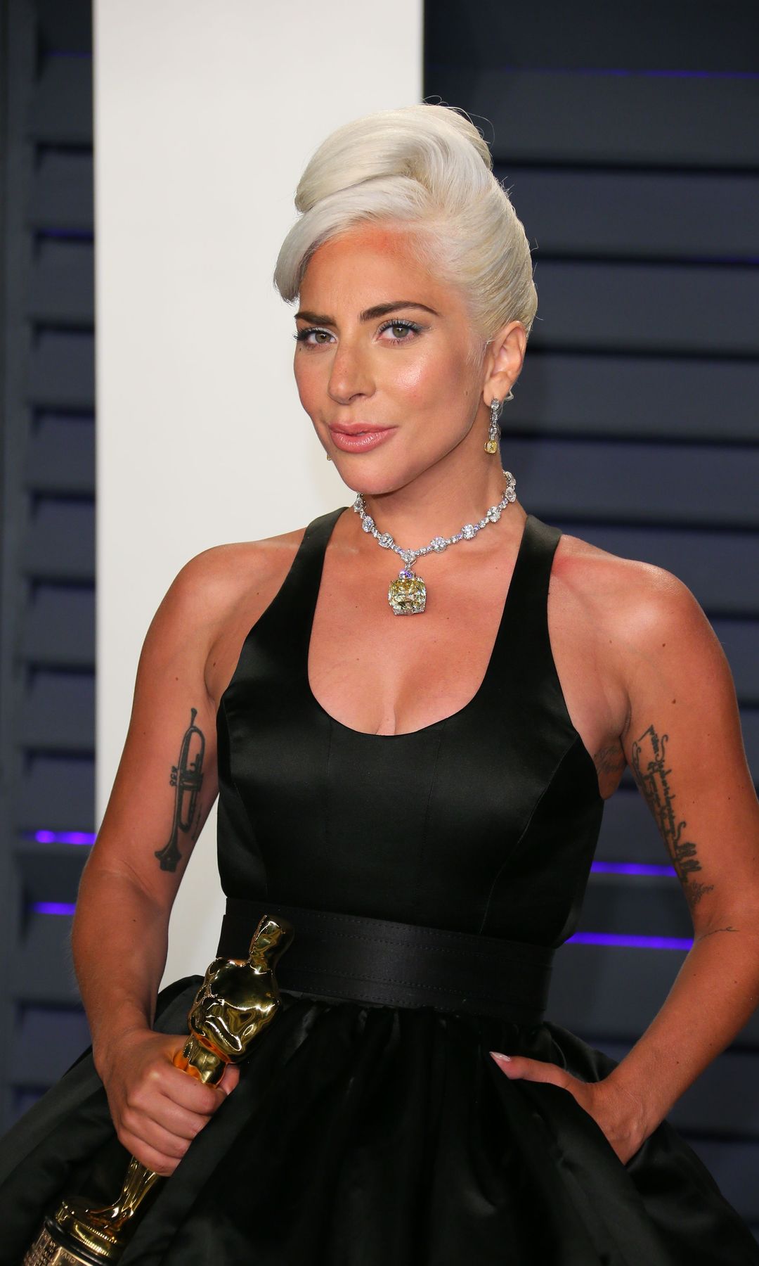 Lady Gaga portó el diamante Tiffany en 2019