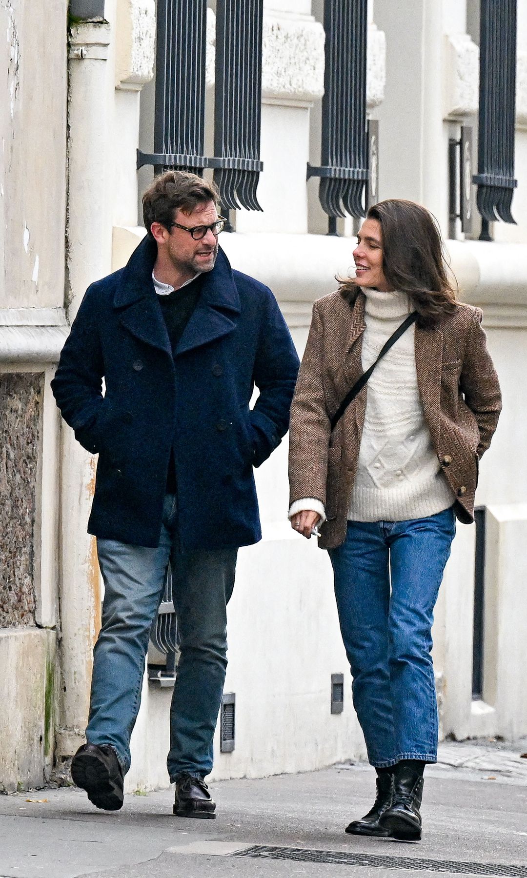 Nicolas Mathieu y Carlota Casiraghi