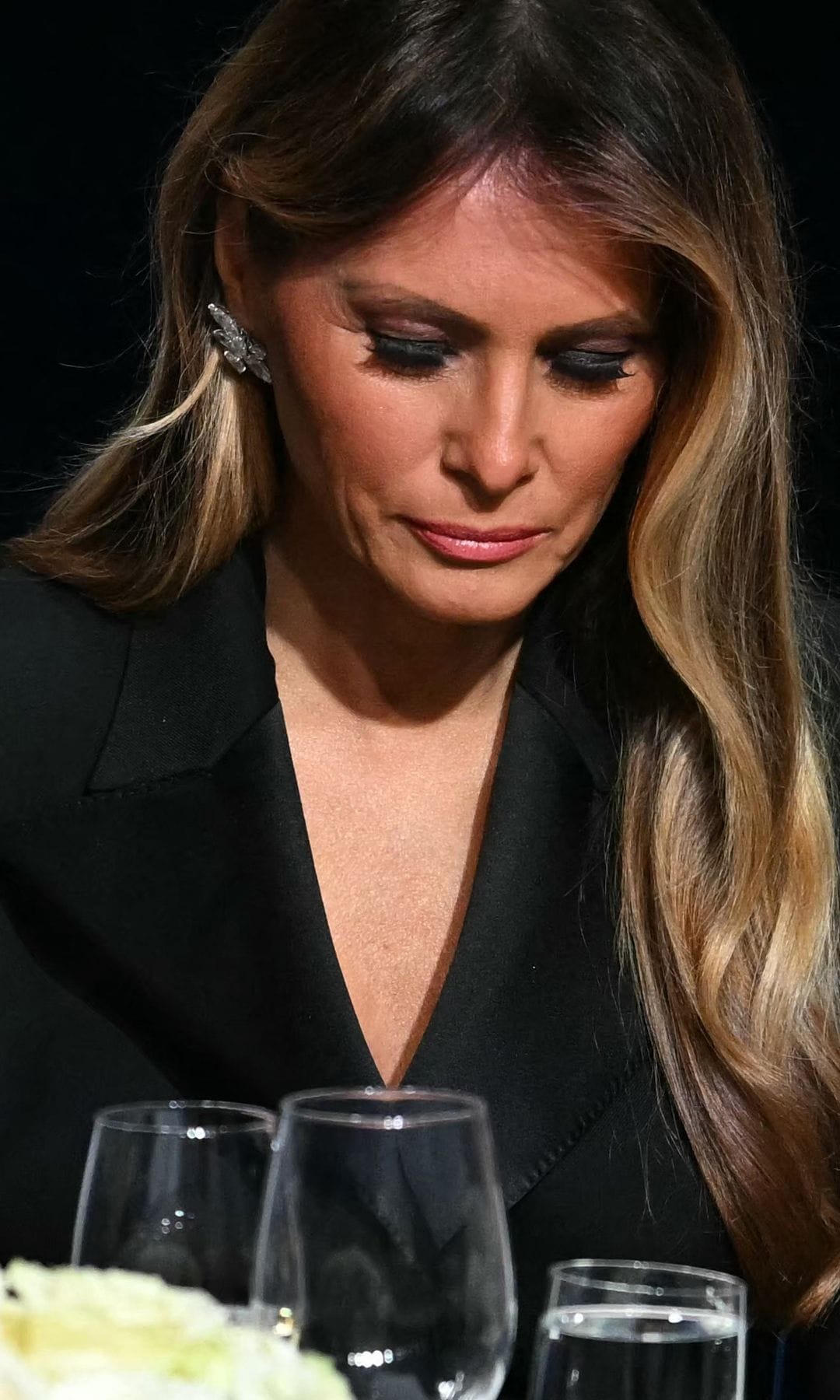 El maquillaje de Melania Trump