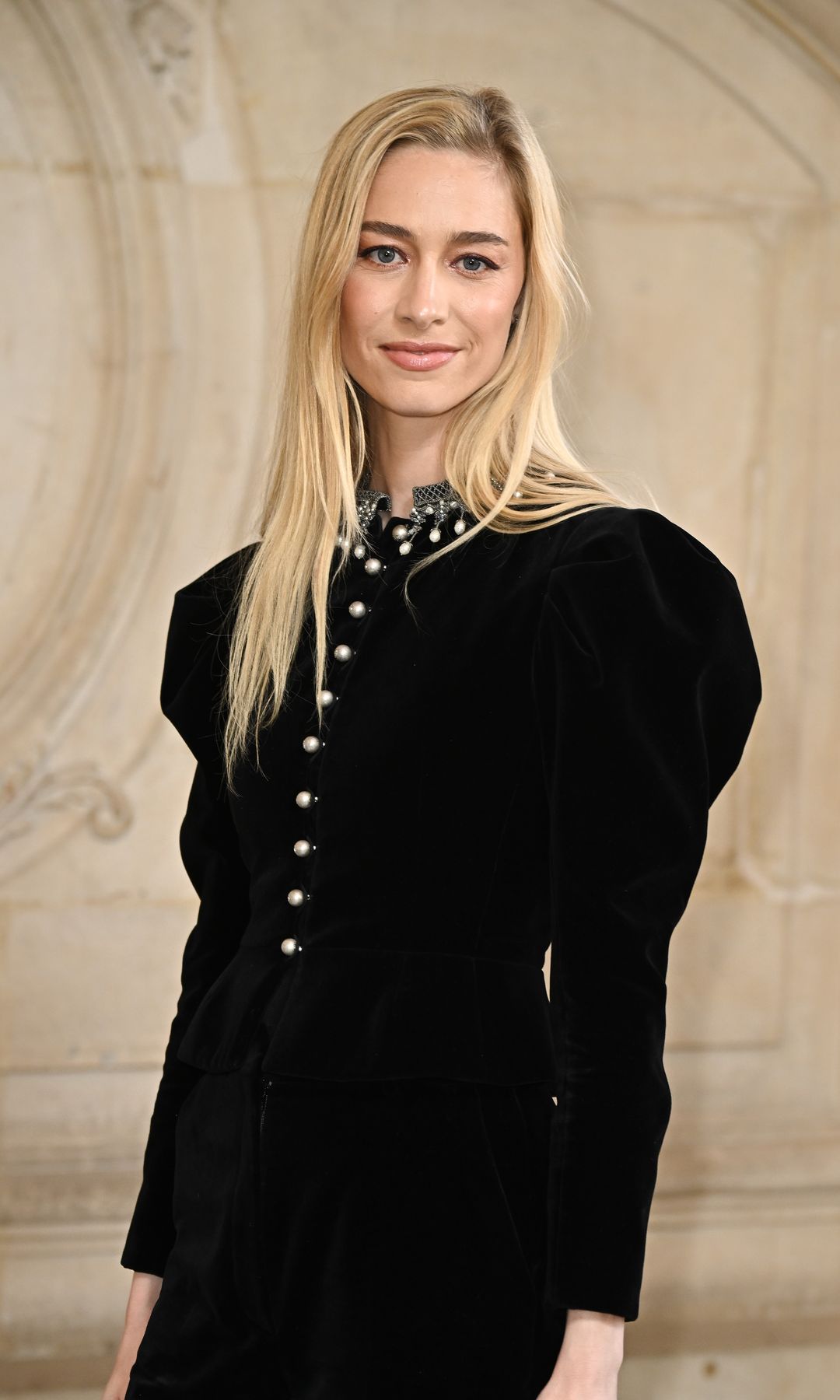 Beatrice Borromeo en el desfile de Dior Alta Costura P/V 2025