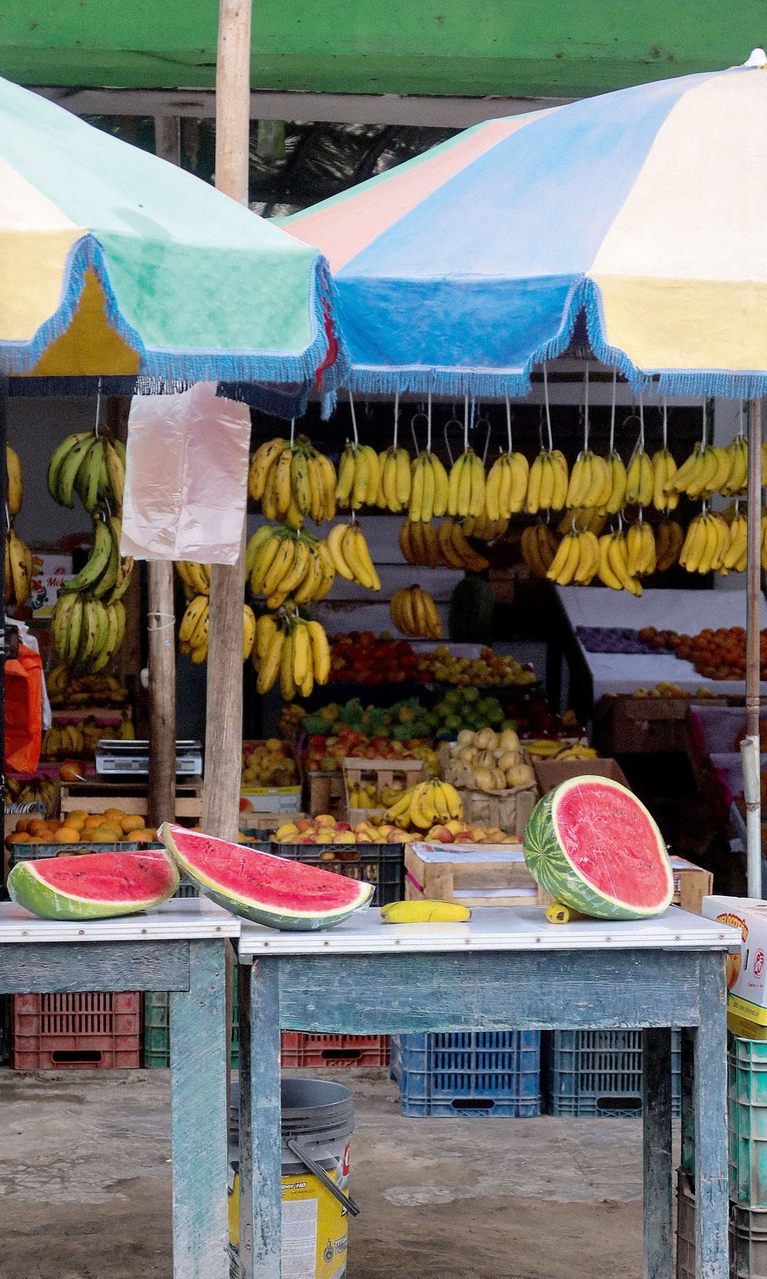 Un mercado de Perú