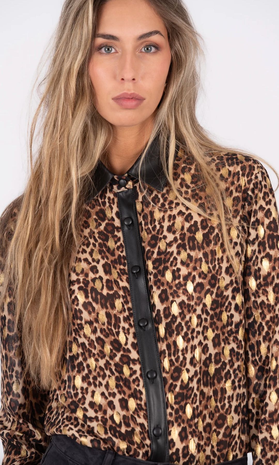 Blusa 'animal print' de Mekkdes