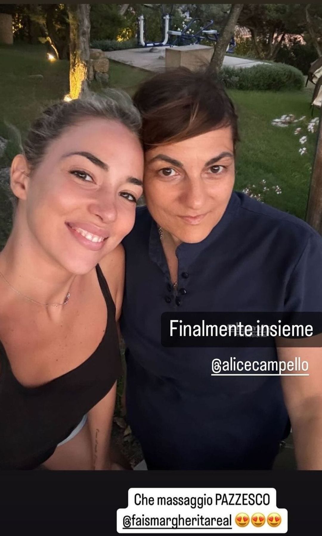 Fais Margherita y Alice Campello