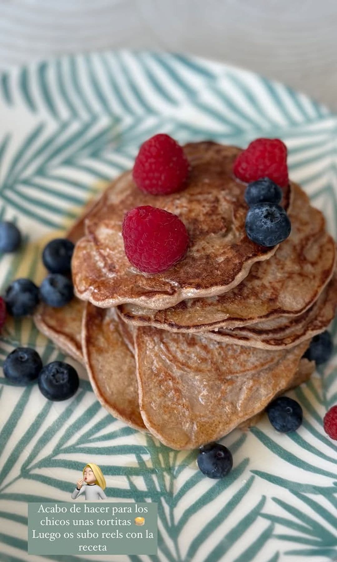 Las tortitas sanas de Amelia Bono