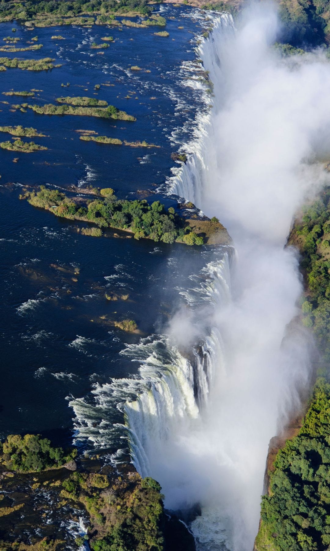 Cataratas Victoria, vista aérea