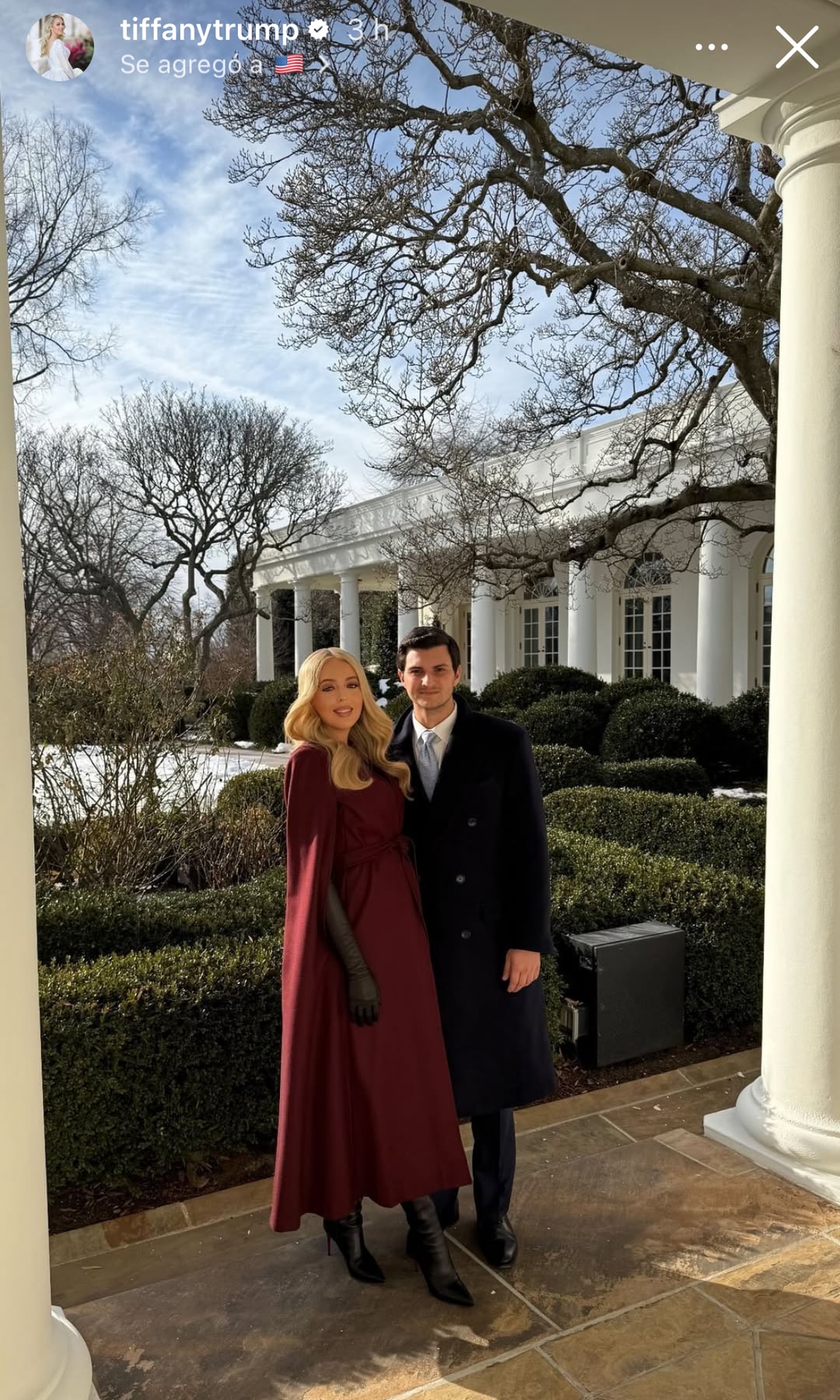 Tiffany Trump y su esposo Michael Boulos 