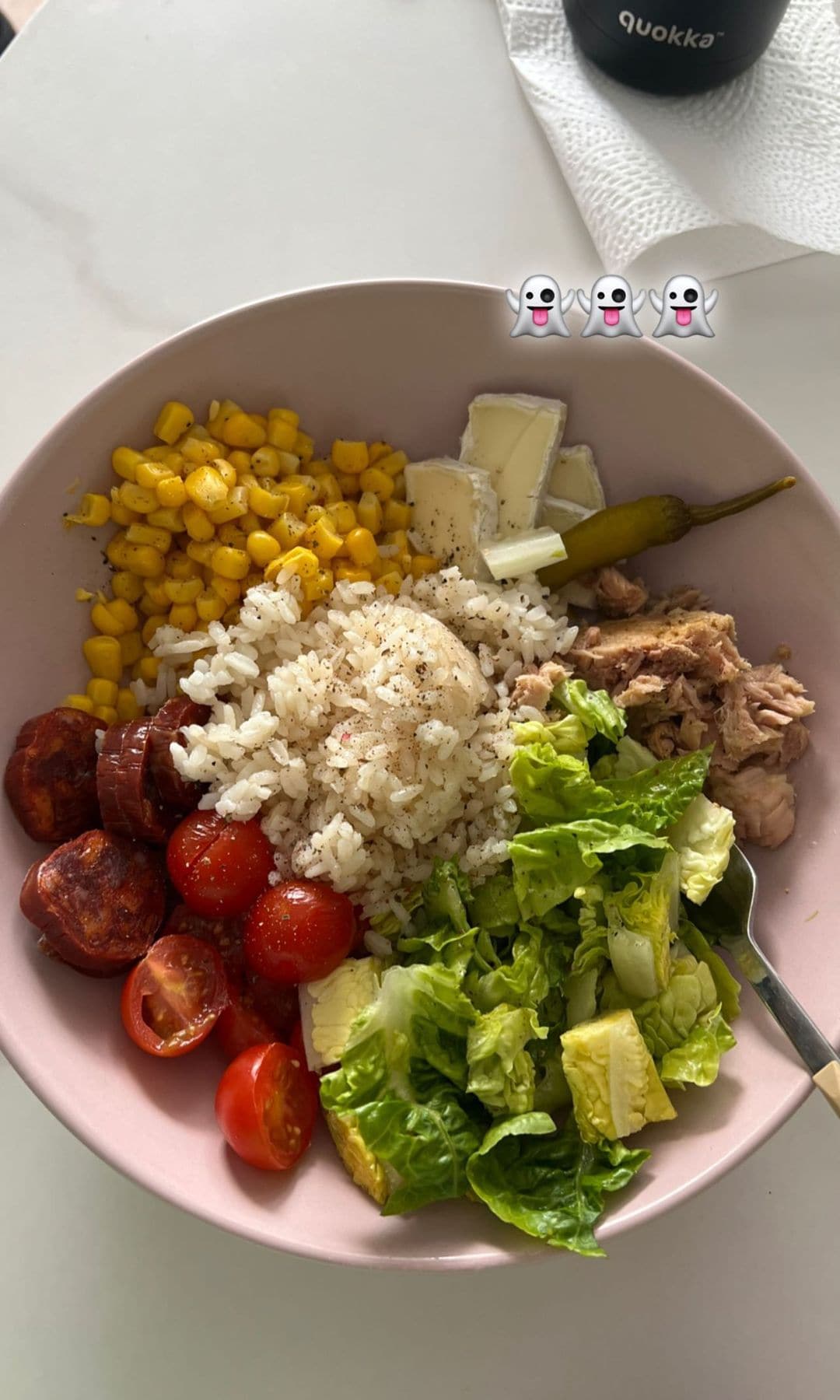 La ensalada de arroz healthy de Lolalolita