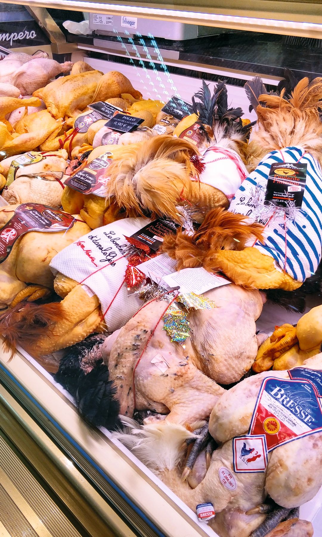 Aves de Hermanos Gómez Mercado de Chamartín