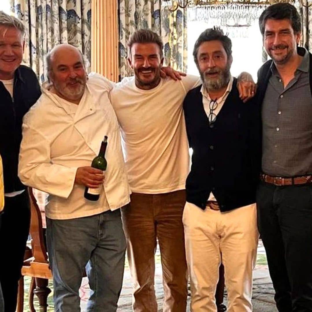 Los Beckham revolucionan Valladolid: visita sorpresa a las bodegas Vega Sicilia y menú degustación en un restaurante