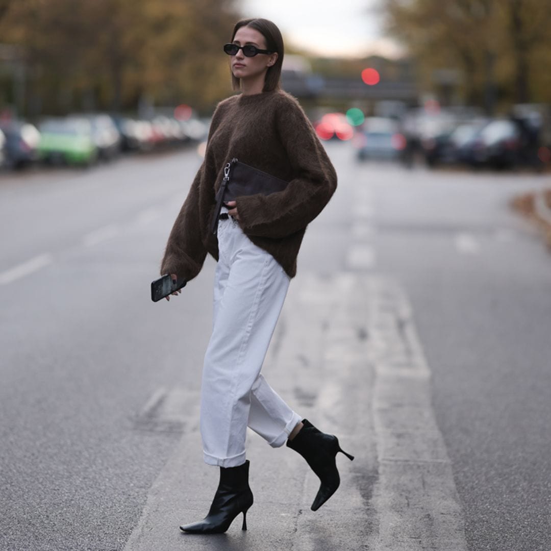 Los botines de tacón cómodo que llevarás con todos tus básicos de invierno