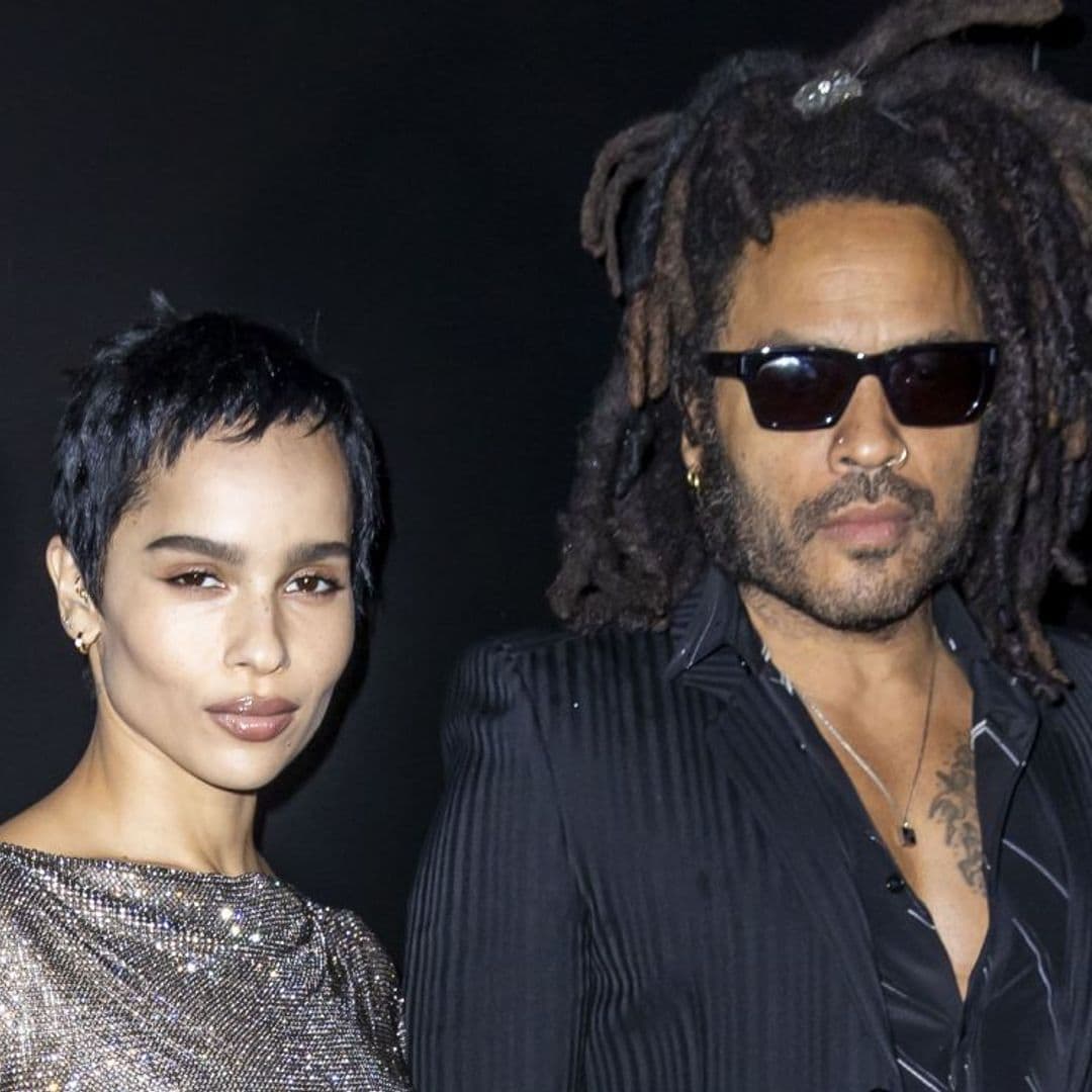 El comentario de Zoe Kravitz a los fotos de su padre luciendo cuerpo a los 56 años