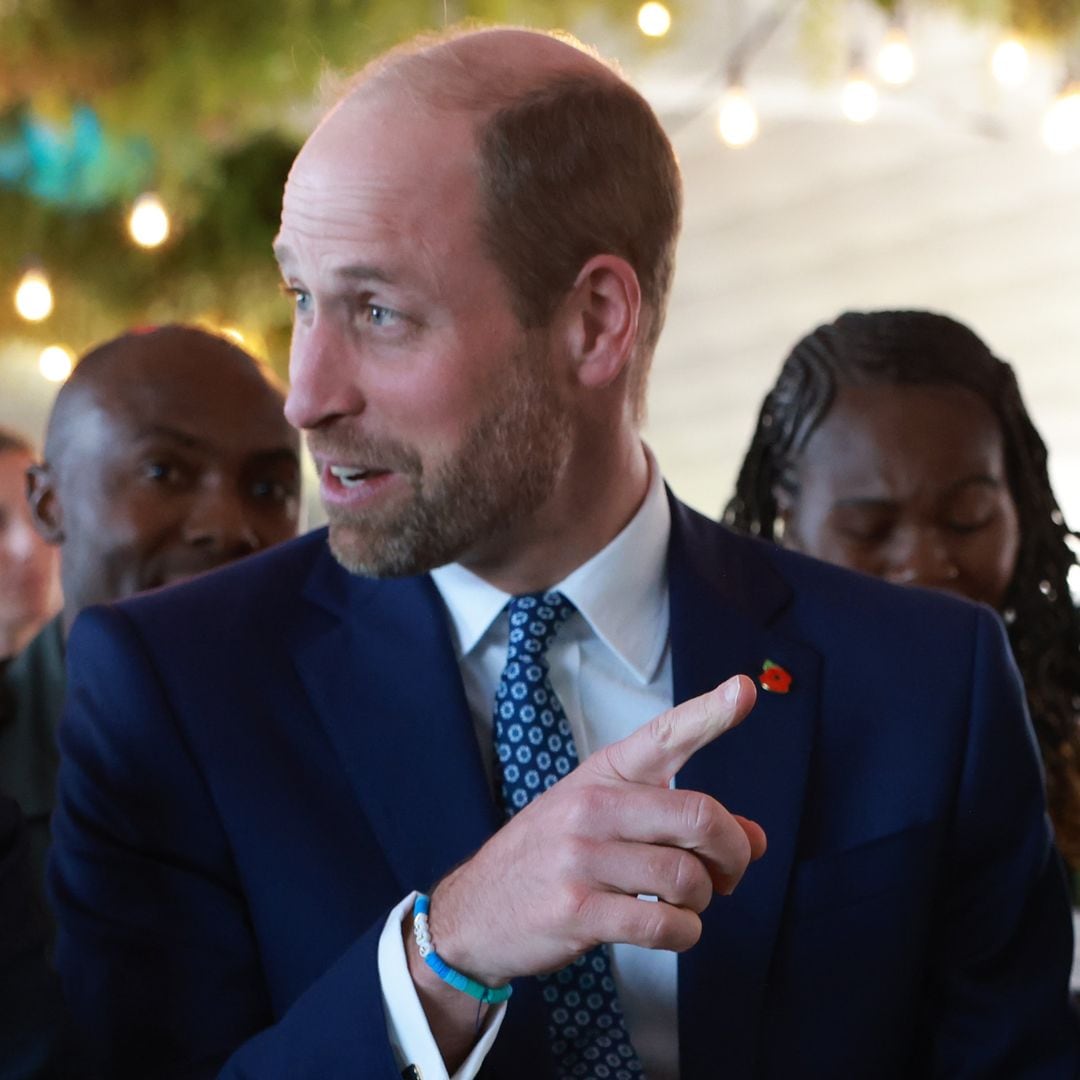 Así es la pulsera que el príncipe Guillermo ha lucido en Sudáfrica, con la que tiene a sus hijos siempre presentes