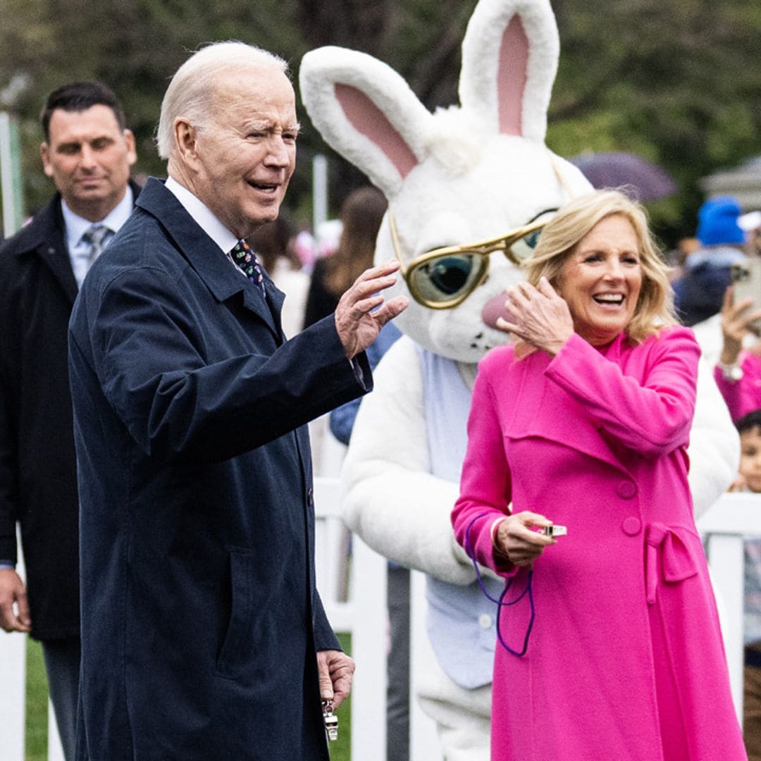 Los Biden abren la Casa Blanca para celebrar la Pascua en una jornada de juegos y un contratiempo