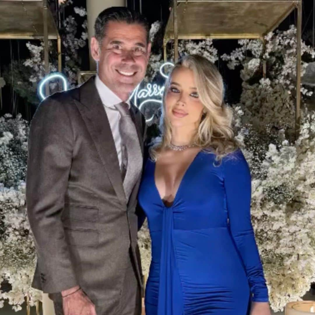 Fernando Hierro y Fani Stipkovic despiden su año más especial en una boda por todo lo alto en México