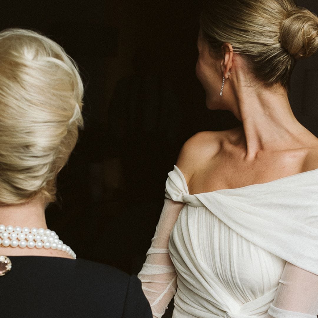 Un vestido lencero y muy especial para la boda de Laura en Madrid