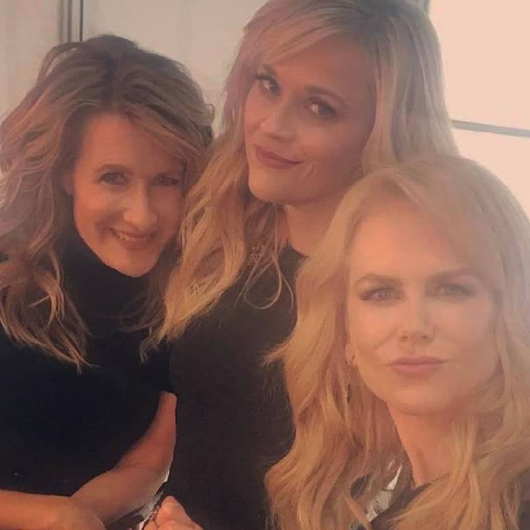 Nicole Kidman cumple 53 años ¡y así le felicitan sus compañeras de 'Big Little Lies'!