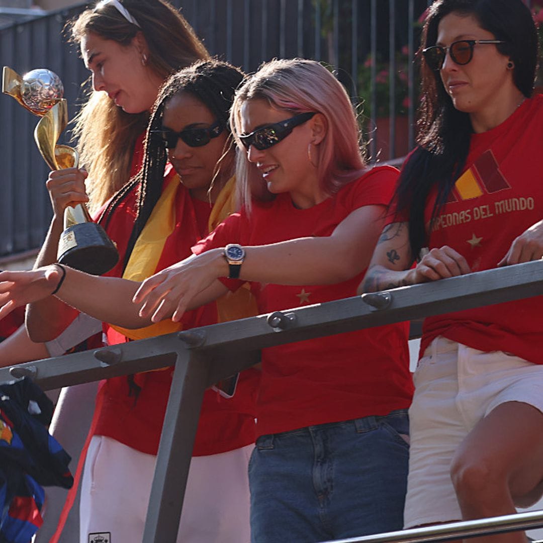 Las jugadoras de La Roja celebran la Copa del Mundo en Ibiza, donde 'todo empezó'