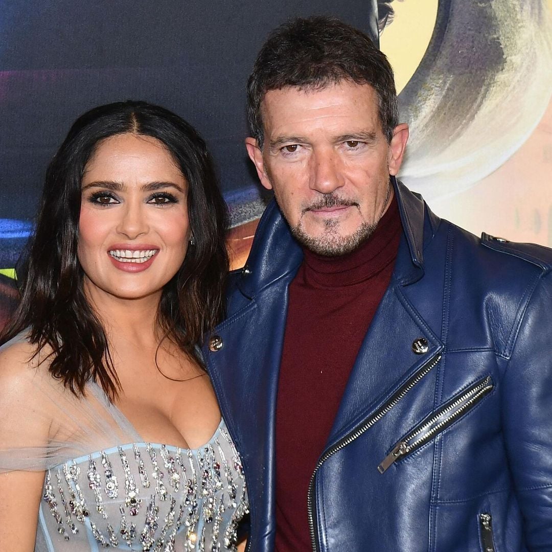 Salma Hayek y Antonio Banderas, juntos en los Oscar 2023