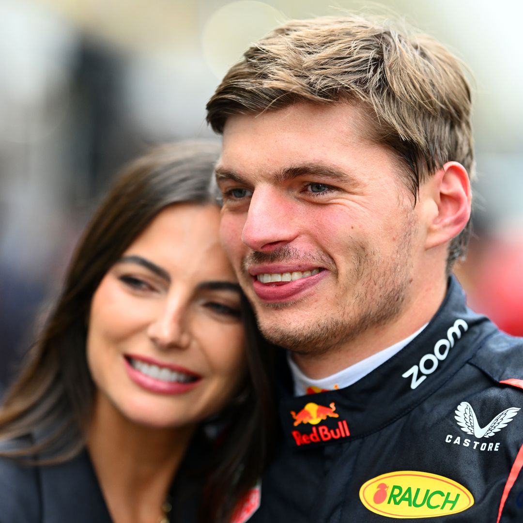 Max Verstappen y su novia Kelly Piquet 