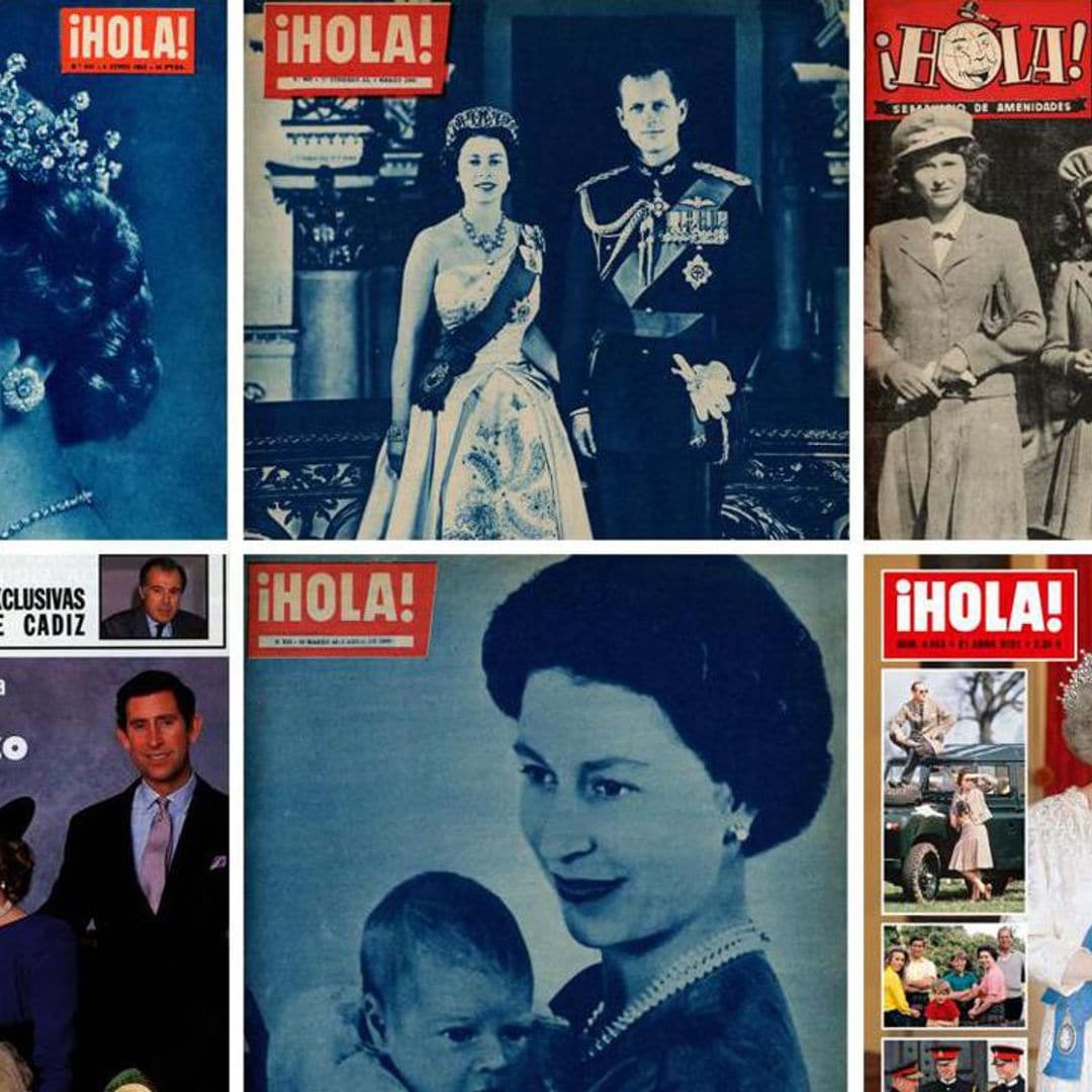 Isabel II: la vida de una Reina a través de las portadas más icónicas de ¡HOLA!