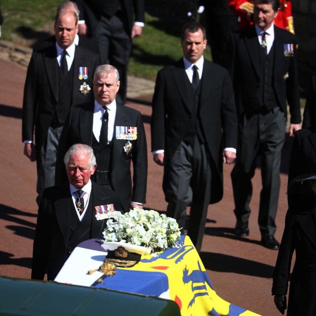 Descubre todos los detalles que han marcado el cortejo fúnebre de Felipe de Edimburgo