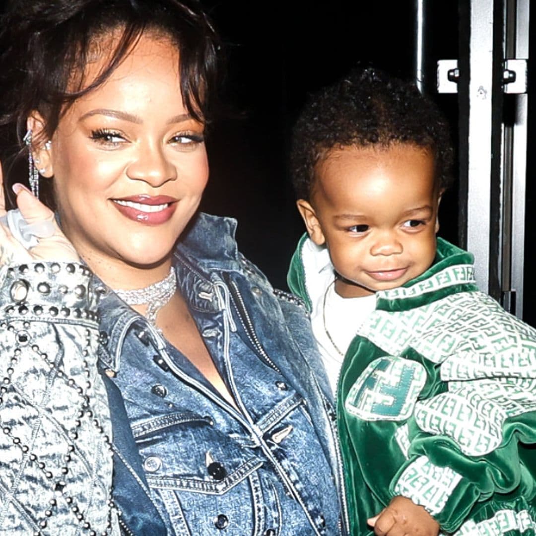 Las rompedoras imágenes de Rihanna con su hijo en brazos en la recta final de su segundo embarazo ¡Para comérselo!