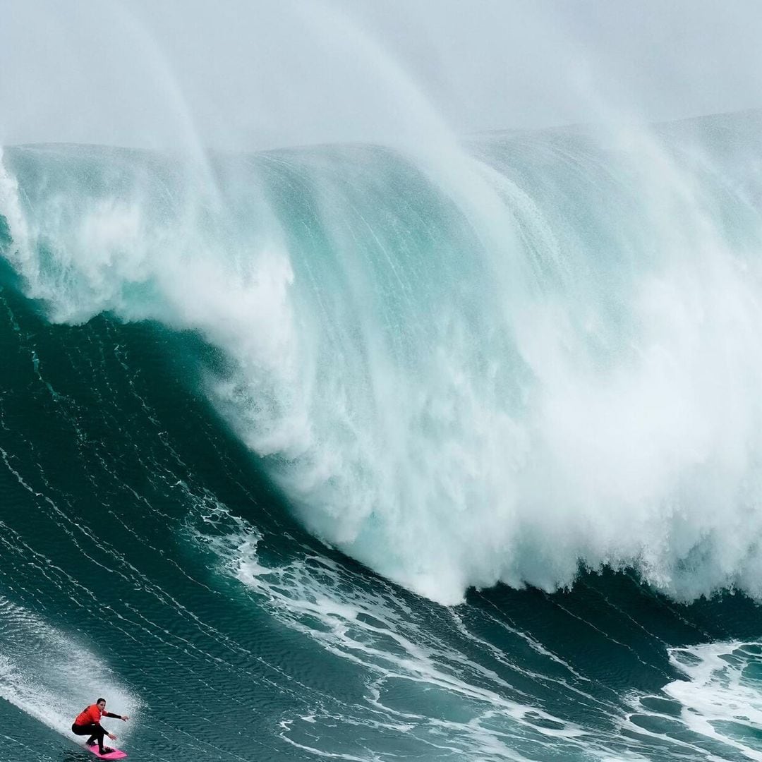 En imágenes: de un récord de ‘escalada’ a las famosas olas gigantes de Nazaré