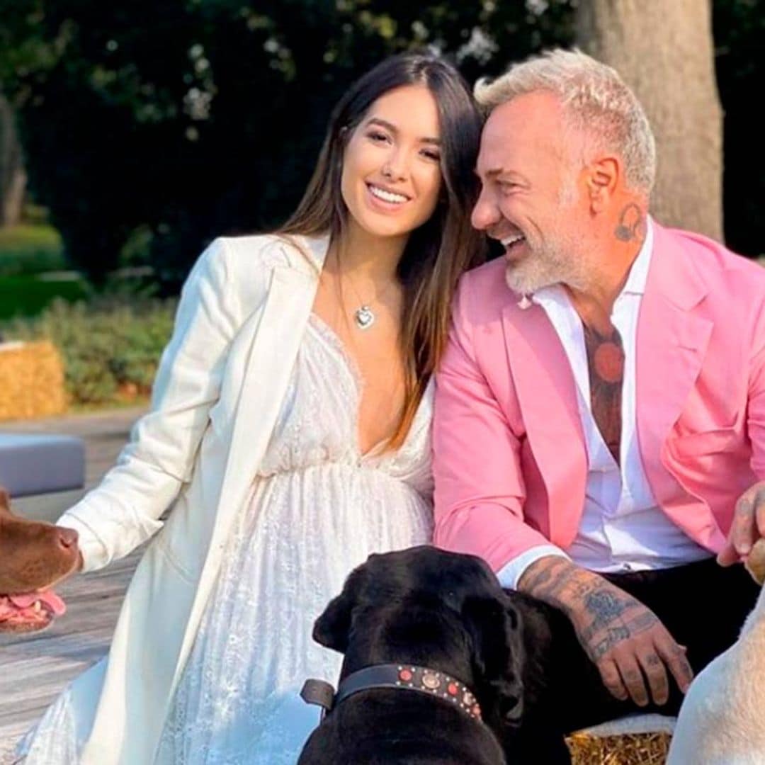 Fiesta al aire libre y tequeños: la 'baby shower' de Gianluca Vacchi y Sharon Fonseca