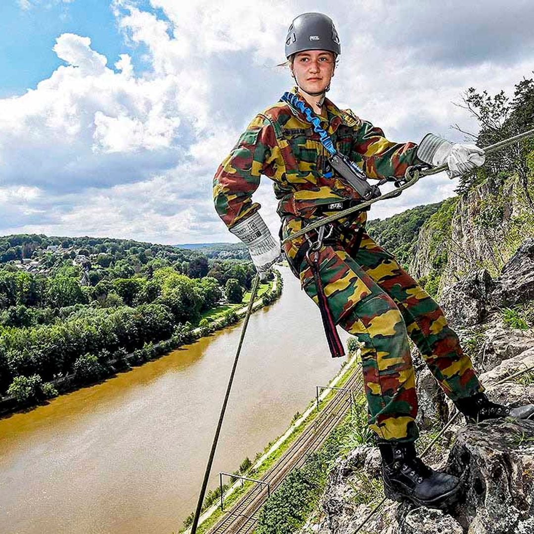 Elisabeth de Bélgica finaliza con éxito una de las etapas más importantes en su carrera militar