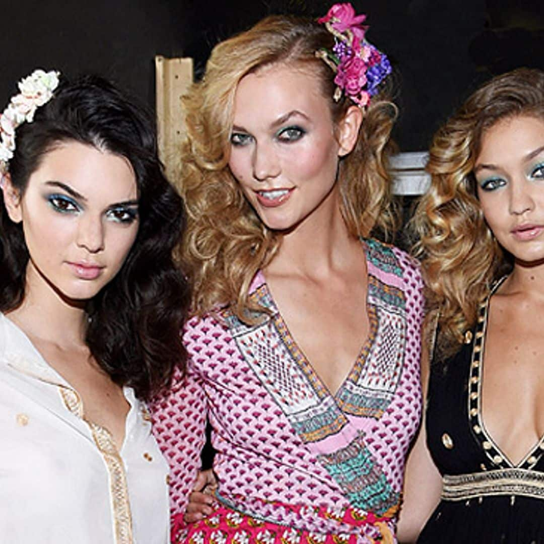 Kendall Jenner, Irina Shayk, Gigi Hadid... ¡flechazo 'beauty'!