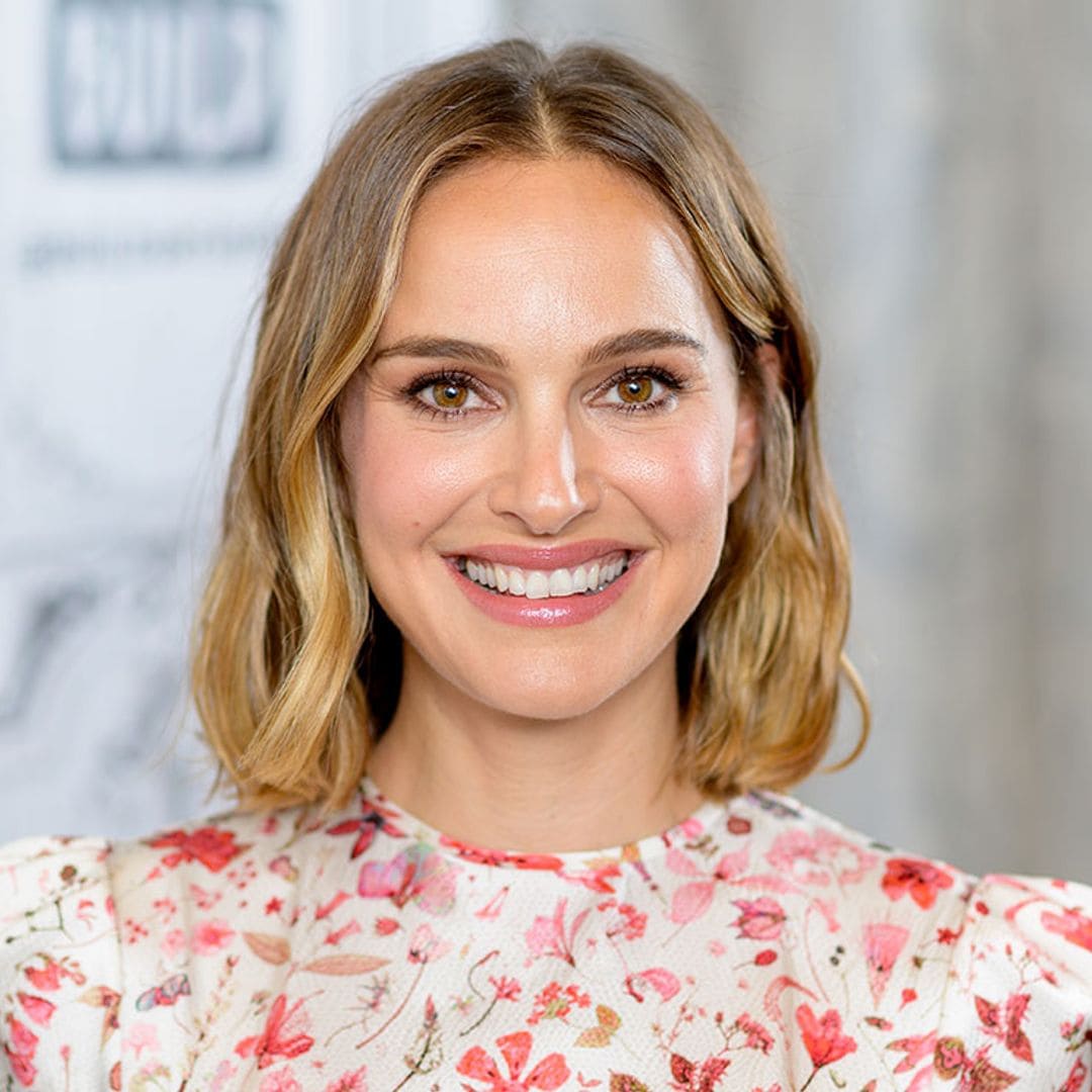 Natalie Portman comparte una foto adorable e inusual con sus hijos