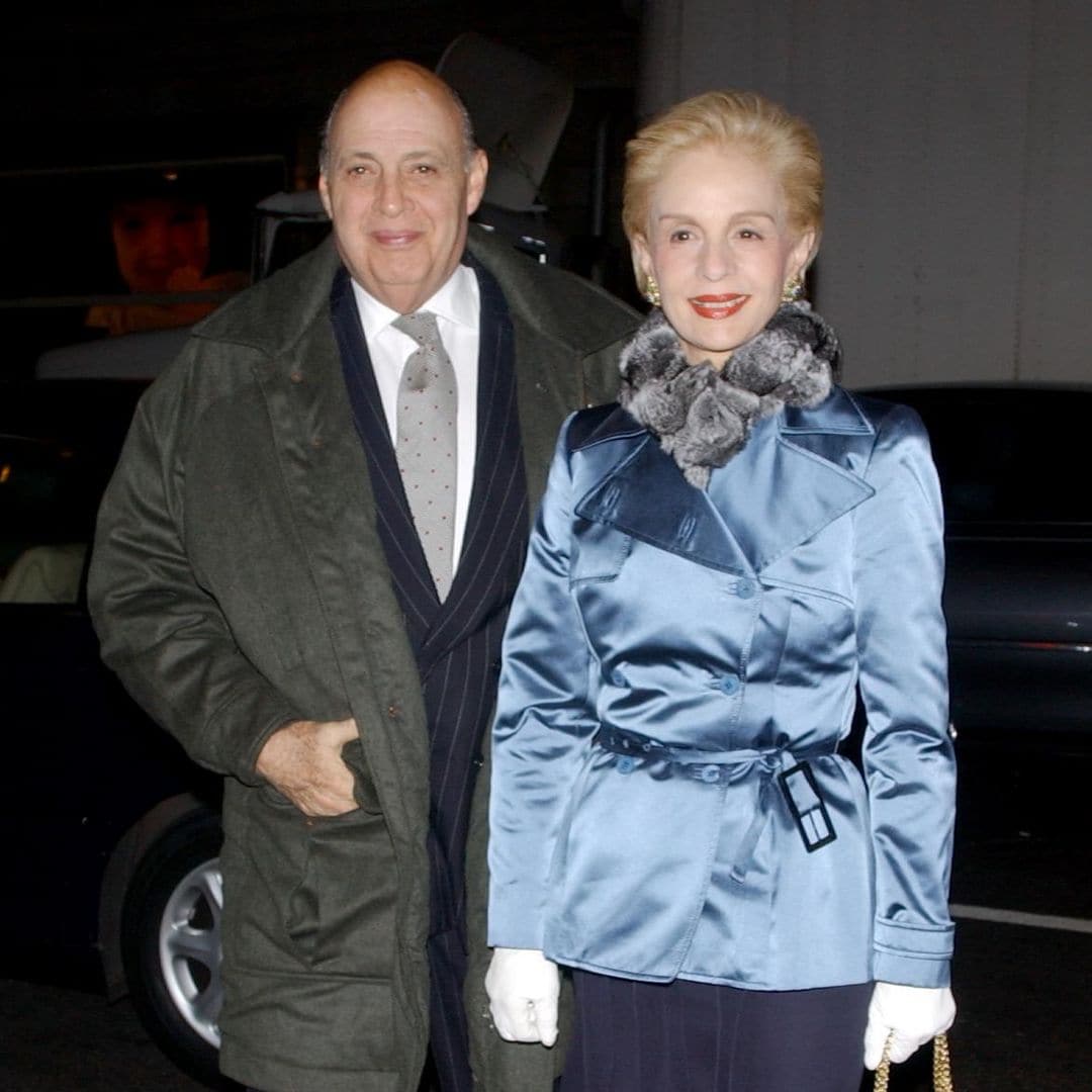 Carolina Herrera de luto; muere su esposo el aristócrata Reinaldo Herrera Guevara