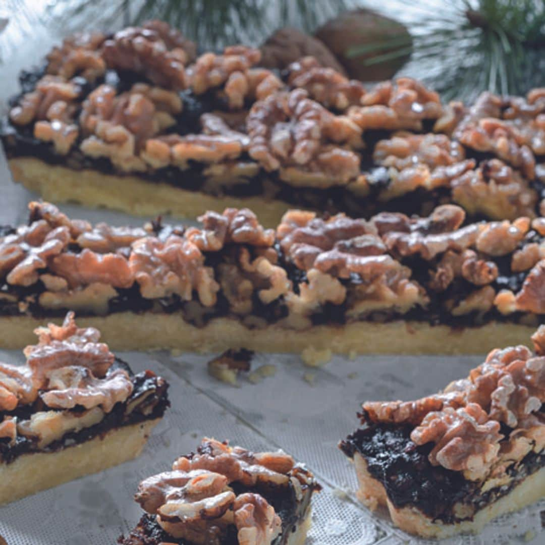 Barritas de mazapán con jengibre y nueces