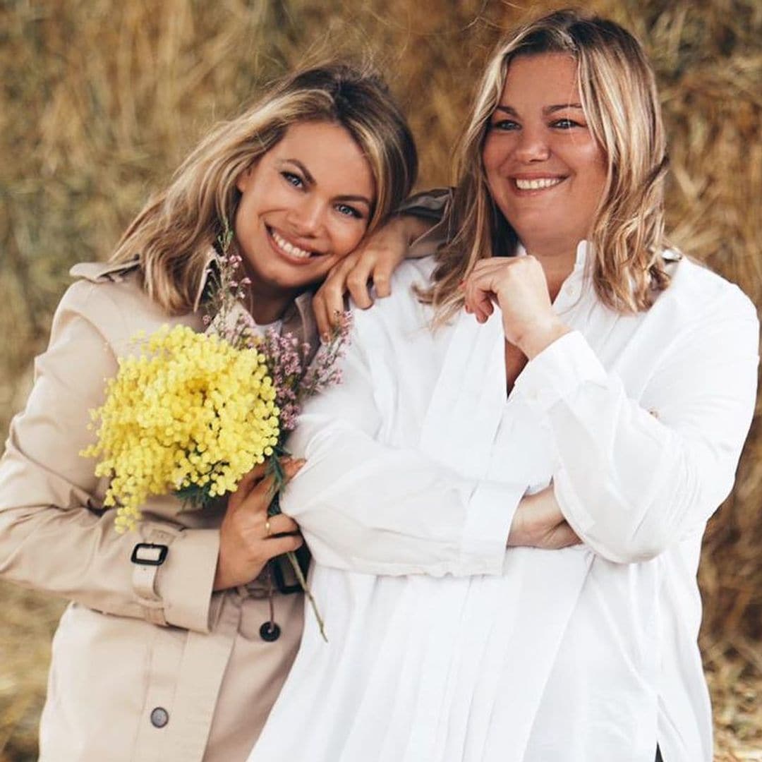 El bonito recuerdo de Carla Goyanes a su hermana Caritina