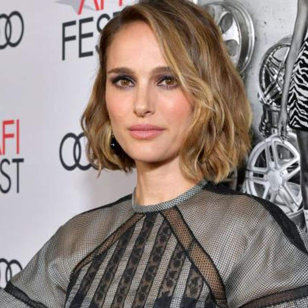El vestido a rayas de Natalie Portman que alargará tu silueta