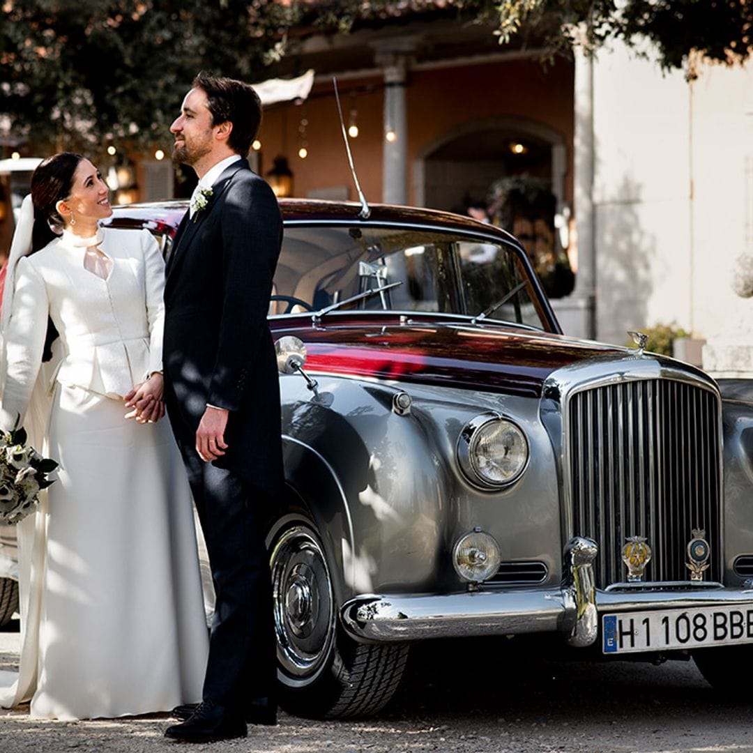 La boda de Marta: tres looks en uno y Albano como invitado de excepción